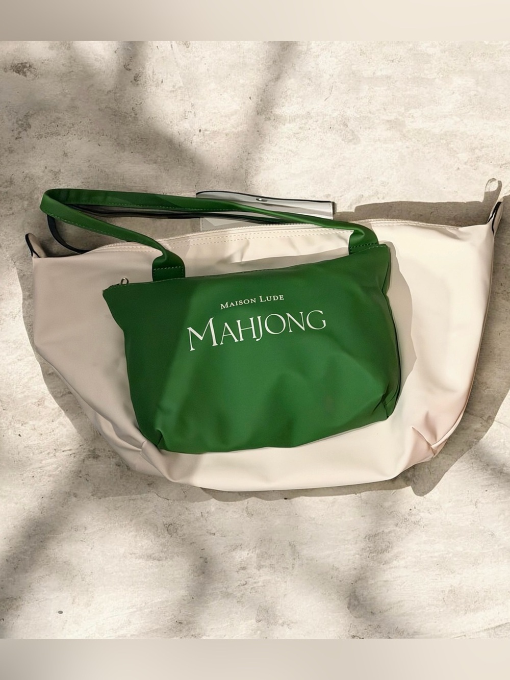 Maison Lude Mahjong Limited Edition 160 Tile Set With Mat & Accessories Box